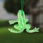 Светящаяся декоративная подвеска "Лягушка", 6 × 4.5 см - фото 317895275