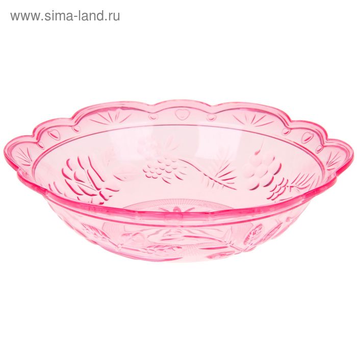 Блюдо «Цветочная поляна», 24×6 см, цвет МИКС - Фото 1