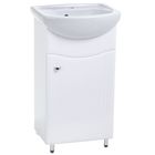 Комплект мебели «Альтерна»: Тумба «Тура 45» с раковиной «Уют-450», 460×360×820 мм, цвет белый - Фото 1