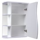 Зеркало-шкаф "Тура", с тремя полками, 50 х 23,4 х 70 см, со светильником - Фото 2