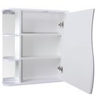 Зеркало-шкаф "Тура", с тремя полками, 60 х 23,4 х 70 см, со светильником - Фото 2