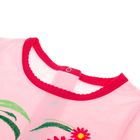 Комплект для девочки (блузка+бриджи), рост 80 см (12 мес), цвет фуксия/светло-розовый Л199 - Фото 2