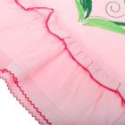 Комплект для девочки (блузка+бриджи), рост 80 см (12 мес), цвет фуксия/светло-розовый Л199 - Фото 5
