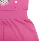 Платье с коротким рукавом для девочки, рост 110 см (5 лет), цвет фуксия Л466 - Фото 5