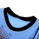Комплект для мальчика (футболка+шорты), рост 98 см (3 года), цвет тёмно-синий/голубой Н452 - Фото 3