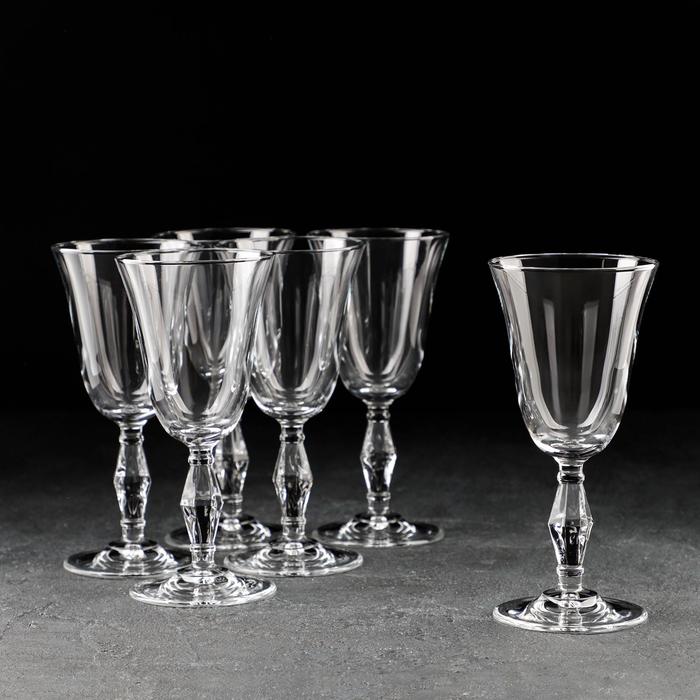Набор стеклянных бокалов для вина Retro, 236 мл, 6 шт - Фото 1