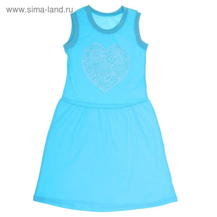 Платье с коротким рукавом для девочки, рост 134 см (9 лет), цвет МИКС Л468_Д - Фото 1