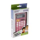 Калькулятор карманный 10-разрядный FC-100NPKCFS, 76*129*10мм, двойное питание, розовый - Фото 2