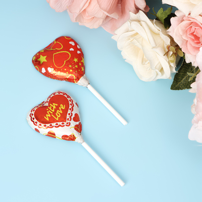 УЦЕНКА Кондитерское изделие «Сердце» на палочке, 18 г (до 10.07.2025)
