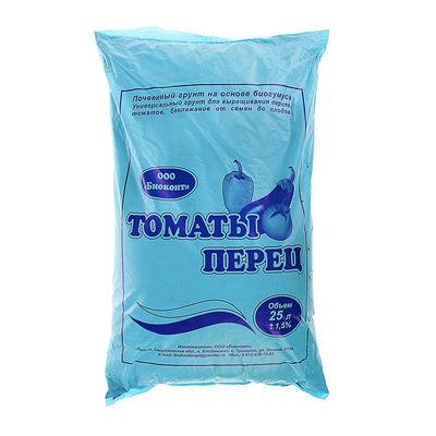 Грунт «Томаты Перец», 25 л, «Усадьба»