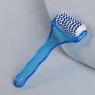 Массажёр «Рефлекс», 18×9×3 см, универсальный, с шипами, цвет синий/белый - Фото 4