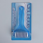 Массажёр «Рефлекс», 18×9×3 см, универсальный, с шипами, цвет синий/белый - Фото 6