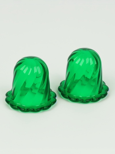 Массажёр антицеллюлитный «Чудо - банка», набор - 2 шт, для интенсивного воздействия, 6 × 5,8 см, цвет МИКС