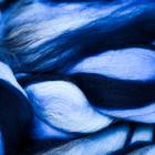 Шерсть для валяния 100% полутонкая шерсть мультиколор 100гр (6083) - Фото 3