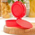 Форма для котлет Доляна Stufz, 13×12×5.5 см, цвет красный - Фото 2