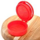 Форма для котлет Доляна Stufz, 13×12×5.5 см, цвет красный - Фото 4