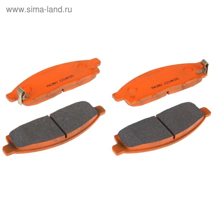 Колодки тормозные Masuma MS-3900, передние, MITSUBISHI L200/PAJERO SPORT/TRITON - Фото 1