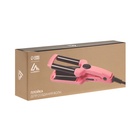 Плойка Luazon LW-20, 35 Вт, керамическое покрытие, d=12 мм, 180°С, розовая - Фото 9