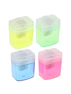 Точилка Calligrata «Офис», с контейнером, МИКС - Фото 2