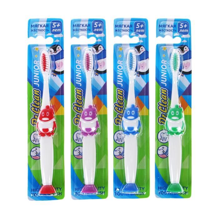 Зубная щётка Др.Клин Юниор, 1шт микс - Фото 1