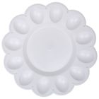 Тарелка для яиц, цвет белый - Фото 1