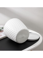 Горшок для цветов с поддоном «Ротанг», 2 л, d=15 см, h=14 см, пластиковый, белый - Фото 6