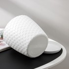 Горшок для цветов с поддоном «Ротанг», 3 л, d=17 см, h=17 см, пластиковый, белый - Фото 3