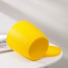 Горшок для цветов с поддоном «Ротанг», 3 л, d=17 см, h=17 см, пластиковый, жёлтый - Фото 3