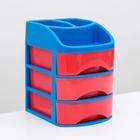 Мини-комод 3-х секционный «Минибокс-3», с дополнительными отделениями, МИКС - Фото 6