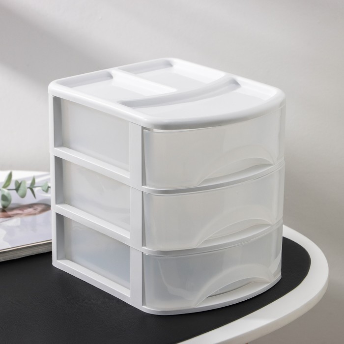 Мини-комод 3-х секционный «Минибокс-3», МИКС - Фото 1