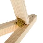 Мольберт настольный демонстрационный «Тренога», 300×230×200 мм (профиль 20×20 мм), неокрашенное дерево, Calligrata - Фото 4