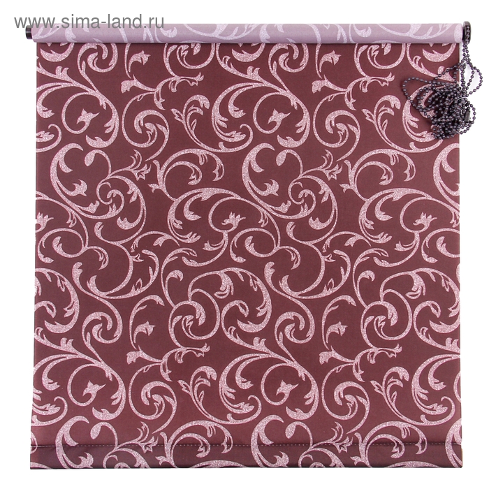 Рулонная штора «Англетер» 120х160 см, цвет шоколад