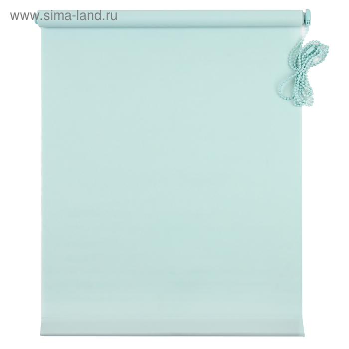 Штора рулонная MJ, 120×160 см, светло-зелёная - Фото 1