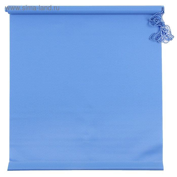 Рулонная штора «Простая MJ» 60х160 см, цвет синий