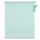 Шторы рулонные 100×160 см «MJ», цвет светло-зеленый - Фото 1