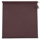 Штора рулонная MJ, 70×160 см, шоколадная - Фото 1