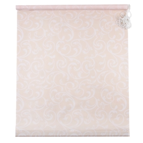 Рулонная штора «Англетер» 140х160 см, цвет персик