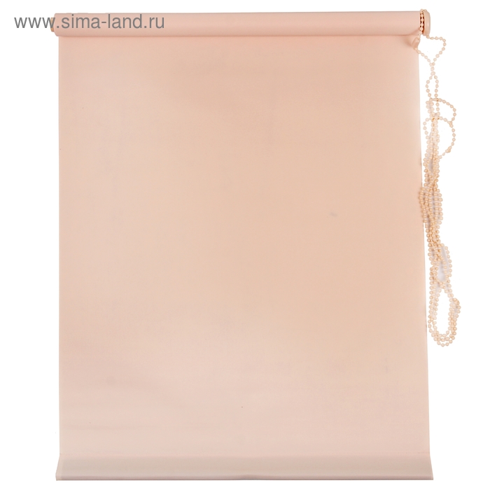 Штора рулонная «MJ», 60 х 160 см, цвет персик