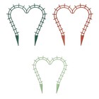 Шпалера, 29×27×0.3 см, пластик, цвет МИКС, «Сердечко» - Фото 3