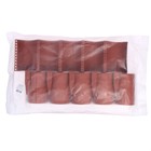 Ограждение декоративное, 24×100 см, 10 секций, пластик, терракотовое, «Брёвнышко» - Фото 10