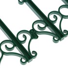 Ограждение декоративное, 25×180 см, 5 секций, пластик, зелёное, «Классика» - Фото 11