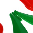 Ограждение декоративное, 30×225 см, 5 секций, пластик, красный цветок, «Тюльпан» - Фото 11