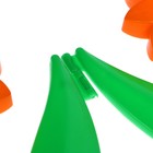 Ограждение декоративное, 32.5 × 225 см, 5 секций, пластик, оранжевый цветок, «Ромашка» - Фото 5