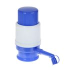 Помпа для воды LESOTO Mini, механическая, под бутыль от 11 до 19 л, голубая - фото 8451012