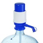 Помпа для воды LESOTO Mini, механическая, под бутыль от 11 до 19 л, голубая - Фото 4