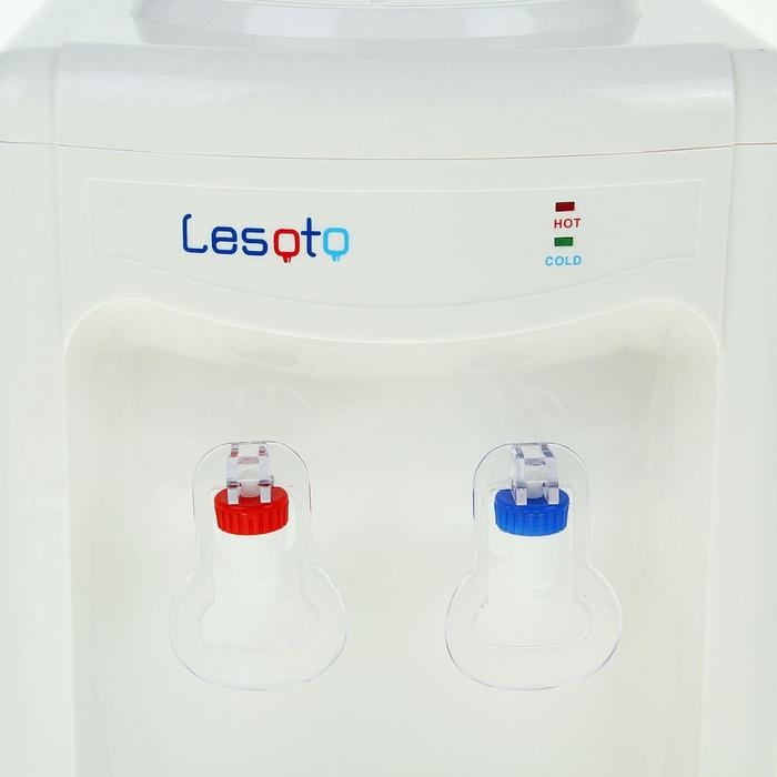 Кулер для воды LESOTO 34 TD, нагрев и охлаждение, 500-550/68 Вт, белый - фото 1905358788