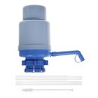 Помпа для воды LESOTO Standart, механическая, под бутыль от 11 до 19 л, голубая - Фото 3