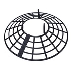 Кустодержатель для клубники, d=25.5 см, пластик, набор 5 шт., чёрный - Фото 6