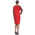 Платье женское, размер 50, рост 164 см, цвет красный/бордо (арт. 4230 С+) - Фото 2