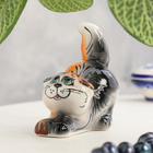 Сувенир  «Котик» , трехцветный, гжель, микс - Фото 3